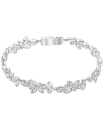 Swarovski Diapason Bracelet - White/Rhodium Plating