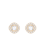 Ladies Swarovski Gold Plated Angelic Earrings