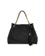 Gucci - Soho Leather Tote Bag - Black