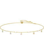 Swarovski No Regrets Necklace, Multi-Coloured, Gold Plating