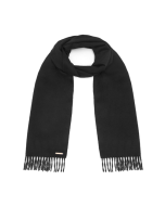 Hortons 100% Cashmere Scarf Black