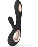 Lelo - SORAYA Wave G-spot and Clitoral Vibrator - Black