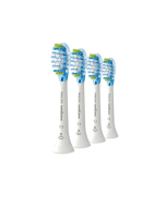 Philips - Sonicare C3 Premium Plaque Defence interchangeable sonic toothbrush heads HX9044/17 (4 pack)