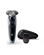 Philips - Shaver series 9000 wet & dry electric shaver with precision trimmer S9211/12