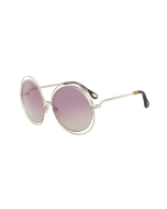 Chloé CE114SD Carlina Gold Havana Rose Honey Sunglasses For Women