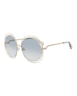 Chloé CE114SD Carlina Gold Transparent Light Grey Sunglasses For Women