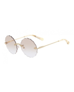 Chloé CE2147 Yellow Gold Round Sunglasses For Women