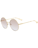 Chloé CE2145 Yellow Gold Round Sunglasses For Women