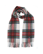 Gretna Green Cashmere Scarf in Dress Stewart Tartan