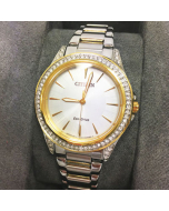 Citizen Eco Drive Ladies Watch - White Gold