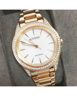 Citizen Eco Drive Ladies Watch - Rose Gold