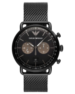 Emporio Armani - AR11142 Black Model Chronograph Watch for Men