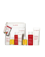 Clarins - Travel Exclusive Body Grab & Fly Gift Set (Body Scrub & Tonic Oils)