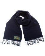 House of Edgar 100% New Wool  Handmade Scarf in Airntully Navy Pattern