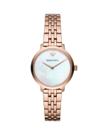 Emporio Armani Rose Gold Plated Ladies Watch AR11158