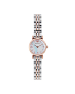 Emporio Armani Mother of Pearl Dial Two Tone Stainless Steel Ladies Watch AR1764