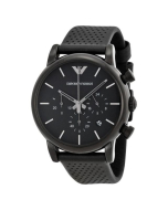 Emporio Armani Men's Chronograph Watch - Black