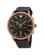 Emporio Armani AR1792 Men's Classic Alpha Chronograph Watch - Black