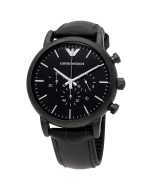Emporio Armani Men's Chronograph Watch - Black