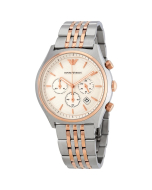 Emporio Armani Chronograph Mixed Metal Bracelet