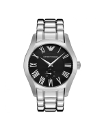 Emporio Armani Mens Watch - Silver and Black