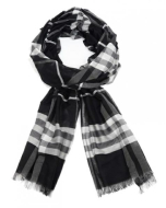 Burberry Unisex Silk& Wool Scarf