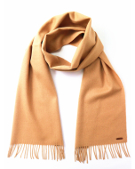Hortons England 100% Lambswool 'Oscar' Scarf - Camel