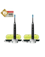 Philips Sonicare DiamondClean 2019 Edition Twin Bundle -  2 x Black