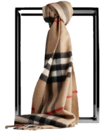 Burberry 100% Cashmere Scarf for Women&Men (Unisex)
