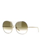 Chloe - CE128S 750 Nola Gold / Khaki Sunglasses