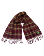 House of Edgar 100% Lambswool Scarf in Co Tyrone Pattern