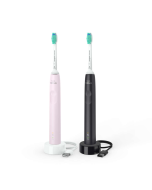 Philips - Sonicare 3100 Black & Pink HX3675/15
