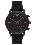 Emporio Armani Matte Black Watch 