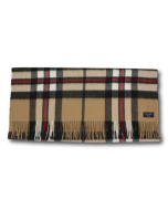 Gretna Green Cashmere Stole. 100% Wool - Camel Thomson