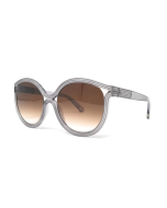 Chloe -CE738S Cat Eye Brown and Grey Sunglasses