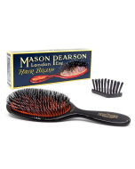 Mason Pearson Large 'Popular' Bristle & Nylon Hair Brush with Cleaning Brush HBBN1