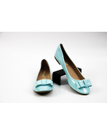 Ana Lublin Ballet Pumps in Light Blue, Size 38
