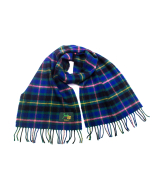 House of Edgar 100% Lambswool Scarf in Co Offaly Pattern