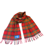 House of Edgar 100% Lambswool Scarf in Inverness Modern Pattern