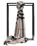 Burberry 100% Cashmere Scarf for Women&Men (Unisex)