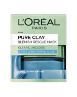 L'Oréal Pure Clay Blemish Rescue Mask - 50ml