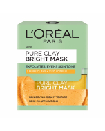 L'Oréal Pure Clay Bright Mask - 50ml