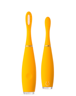 Foreo ISSA kids Silicone Sonic Toothbrush 5-12 Years Mellow Yellow Gator - USB Plug