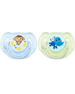 Philips - Classic Soother Monkey & Rhino