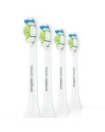 Philips Sonicare DiamondClean Standard White Brush Heads - 4 Pack