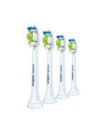 Philips Sonicare Optimal Plaque Defence BrushSync Enabled Replacement Brush Heads, 4pk, White - HX9024/12