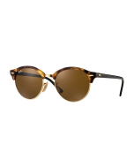 Ray-Ban Clubround Classic Sunglasses - Tortoiseshell (Brown Lenses)