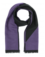 Versace Wool Scarf - Purple