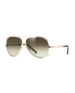 Chloe CE121S 743- Isidora Women's Sunglasses in Gold/Brown
