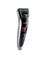 Philips QT4013/23 Mens Rechargeable Electric Beard Trimmer - Black / Silver